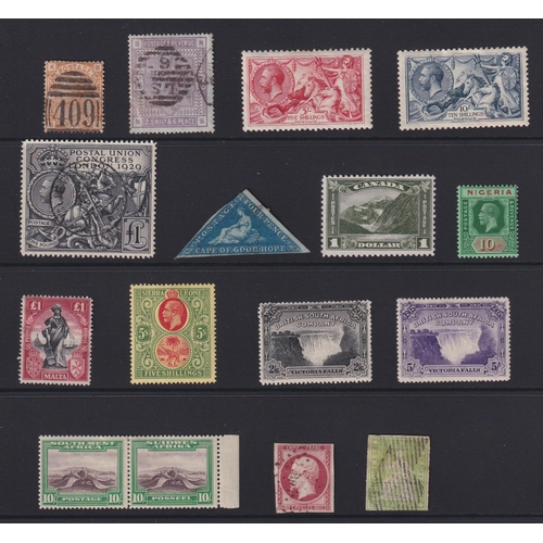 314 - 1840/1922 World collection in 3 lovely old printed Challenge albums, mostly used with the odd (often... 