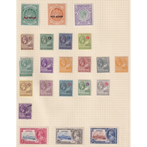 332 - Commonwealth collection on pages in packet, mostly mint from the earlier QEII period with sets and s... 