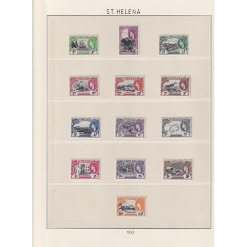 321 - 1953/96 British Commonwealth stamp collection of u/m definitive sets in x4 Lindner albums, fine and ... 