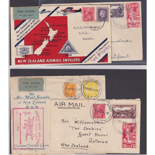 1049 - 1931 collection comprising 83 First Flight covers written up in album, a few are pilot signed, with ... 