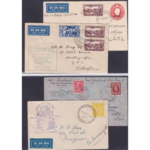 1050 - 1931/6 substantial collection of 114 First Flight covers written up in album, including 39 different... 