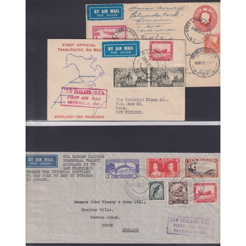 1051 - 1935/70 collection of First Flight covers written up in album with 35 from the KGV period (1935 Jubi... 