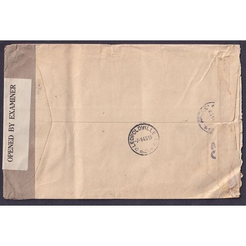 576 - Range of 18 covers in packet (a few are fronts), mostly censored, condition mixed but some interesti... 