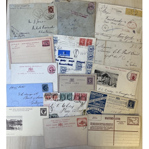 209 - A British Commonwealth Postal History accumulation of a few hundred 19th and 20th Century covers, no... 