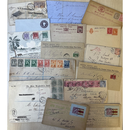 209 - A British Commonwealth Postal History accumulation of a few hundred 19th and 20th Century covers, no... 