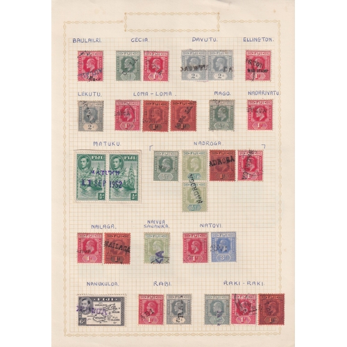 639 - A collection of Locals / Village postmarks from QV to QEII on x4 album pages, all identified includi... 