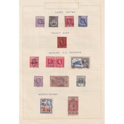 639 - A collection of Locals / Village postmarks from QV to QEII on x4 album pages, all identified includi... 