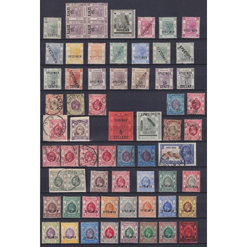 964 - A  Hong Kong stamp collection from QV to KGV on x5 stock pages, including Postal History to and from... 