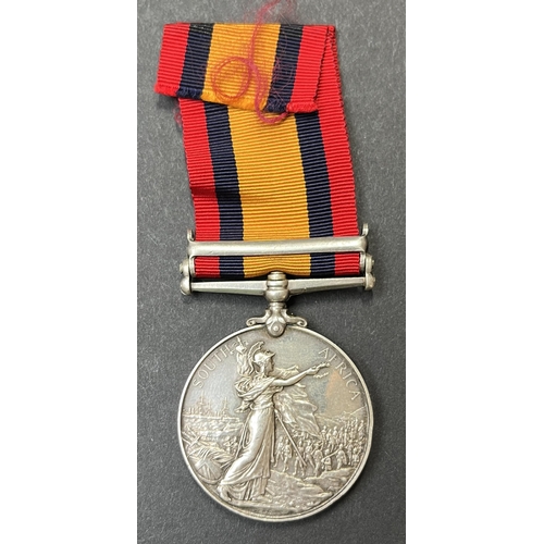 144 - UK 1899 Queen’s South Africa Medal, 1 bar Defence of Kimberley, awarded to PTE. H. WOOLGAR. KIMBERLE... 