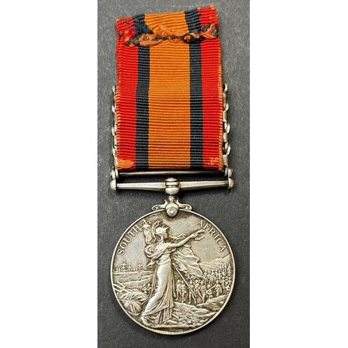 119 - UK 1899 Queen’s South Africa Medal, 4 bars South Africa 1901, Transvaal, Orange Free State, Cape Col... 