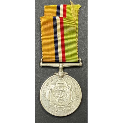 102 - Anglo Boer War ‘Anlog-Boere Oorlog Medal, awarded to BURGER J.P.A. CRAFFORD., in good condition