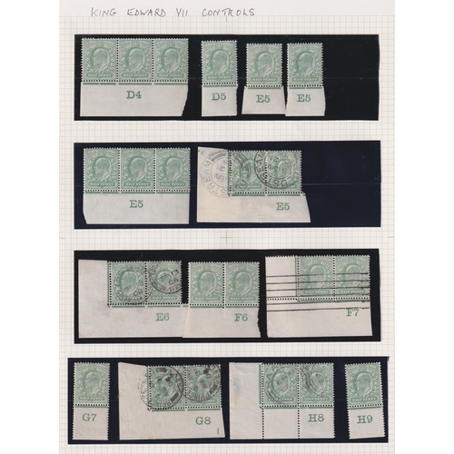 236 - A mint and used GB stamp collection on album pages and loose from QV to QEII, strength in multiple l... 