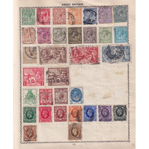 289 - A mint and used World stamp collection ix4 albums and loose, all periods noted GB KGV to 10/- used, ... 