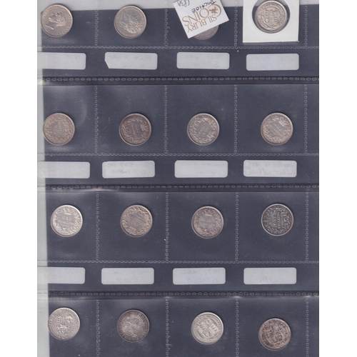 88 - A collection of x38 Shillings from George II to QEII, collected mainly in higher grades noted 1750 O... 