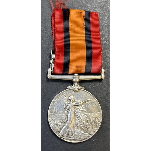 138 - UK 1899 Queen’s South Africa Medal, 2 bars Orange Free State, Cape Colony awarded to 7722 PTE. G. RE... 