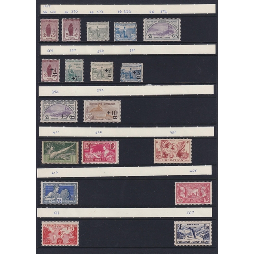 224 - A large mint and used World stamp collection in x40+ albums of mainly mid-period European issues, in... 