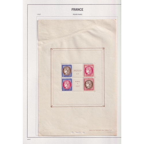 178 - A mint and used European stamp collection housed in x27 pre-printed Davo albums, including x10 Germa... 