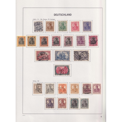 178 - A mint and used European stamp collection housed in x27 pre-printed Davo albums, including x10 Germa... 