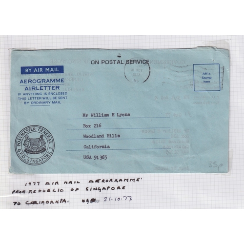 305 - A mint and used World stamp accumulation, on hundreds of pages, including FDCs, Aerogrammes and Roya... 