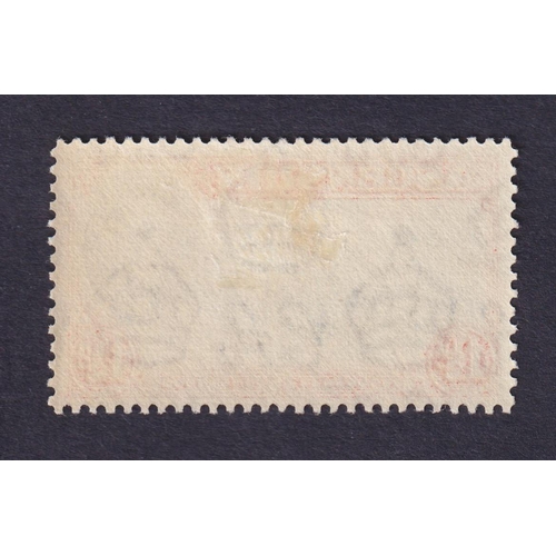 542 - SG40ba 1½d KGVI The Pier, black and vermilion, perf 13, showing 'Davit' flaw mint, stc £225