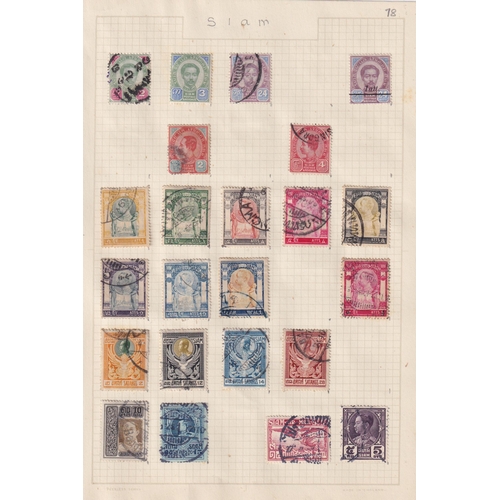 215 - A mint and used World stamp collection in x7 albums and loose, strength in mid-period British Common... 