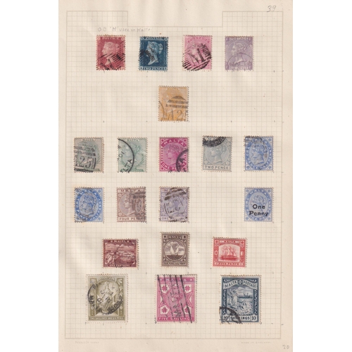 215 - A mint and used World stamp collection in x7 albums and loose, strength in mid-period British Common... 