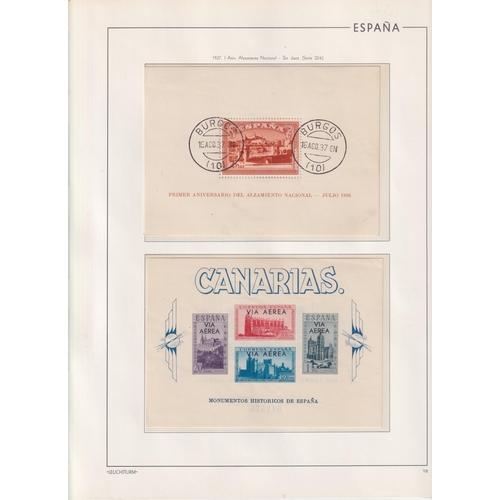 1138 - A mint and used stamp collection from 1936 to 1946 including Junta of National Defence issues, inclu... 