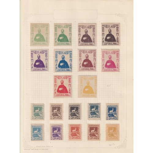 1139 - A specialised collection of mint and used 1930s Spanish Charity stamps from around the Provinces, in... 