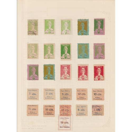 1139 - A specialised collection of mint and used 1930s Spanish Charity stamps from around the Provinces, in... 