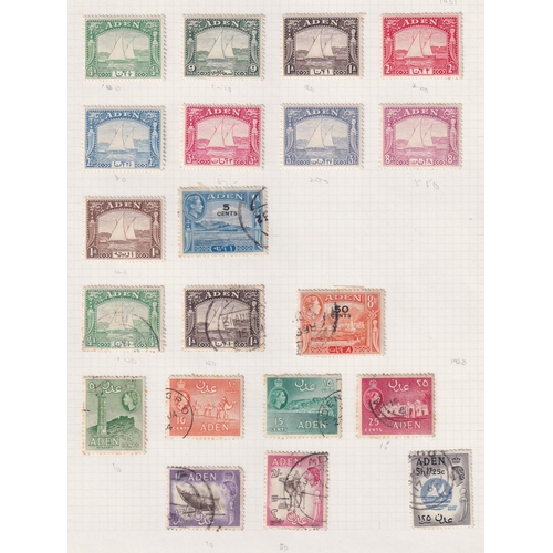 246 - A general A-Z World stamp collection in x7 albums/ binders and loose, all periods, noted various 194... 