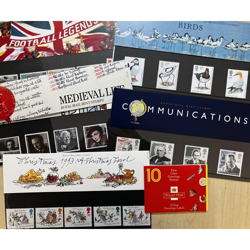 295 - A collection of GB QEII FDCs and presentation packs in x5 volumes, mainly from the 1980s good face v... 