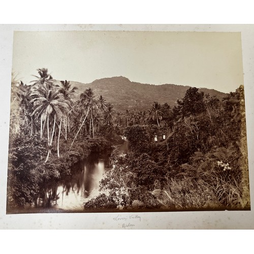 411 - A fascinating Collection of 22 19th Century Photographs of Fiji depicting Life and scenes from Kasav... 