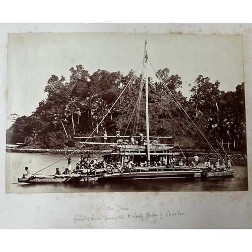 411 - A fascinating Collection of 22 19th Century Photographs of Fiji depicting Life and scenes from Kasav... 