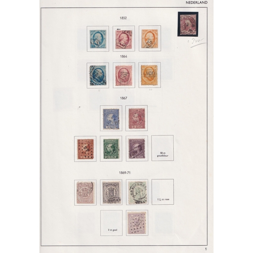 484 - Accumulation of Netherlands collections, old auction lots and extensive ranges of mostly used on pag... 