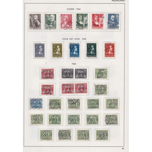 484 - Accumulation of Netherlands collections, old auction lots and extensive ranges of mostly used on pag... 