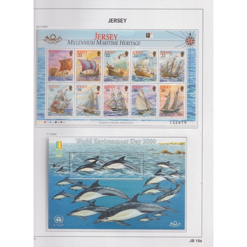 473 - Mint (mostly u/m) Channels Islands collection to around 2002 including, Guernsey and Jersey in 4 box... 