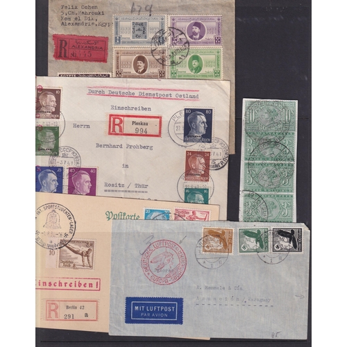 380 - World collection housed in numerous albums, with an extensive range of GB (some earlier used, QV cov... 