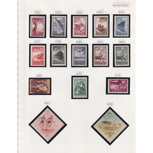 508 - A mint and used World stamp collection in x11 albums and loose, mainly mid-modern period, including ... 