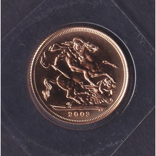 202 - UK 2003 gold full Sovereign, in good condition