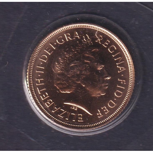 202 - UK 2003 gold full Sovereign, in good condition