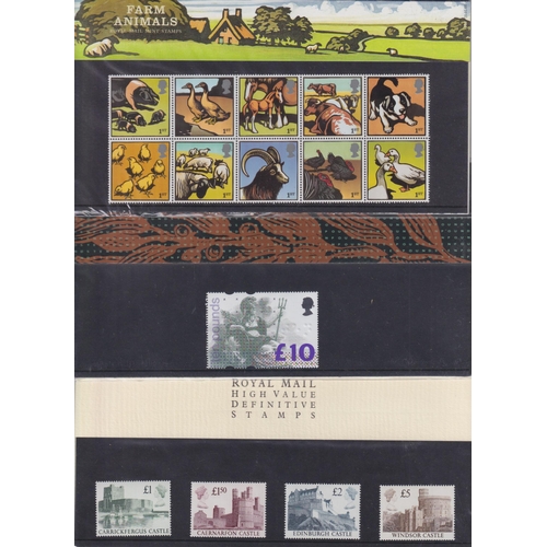 445 - A mint and used World stamp collection in x8 albums and loose, mainly GB QEII Decimal presentation p... 