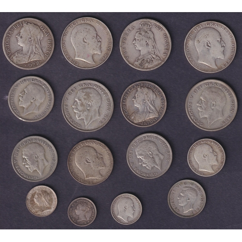 126 - An accumulation of UK pre 1947 silver coins from 3d to 2/6-, weight 1.5 Kilos, mixed condition