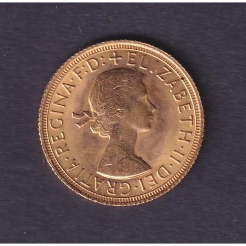 189 - UK 1966 gold full Sovereign, in good condition