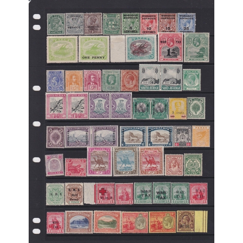 373 - A mint and used World stamp collection in various albums and on hundreds of stock cards, strength in... 