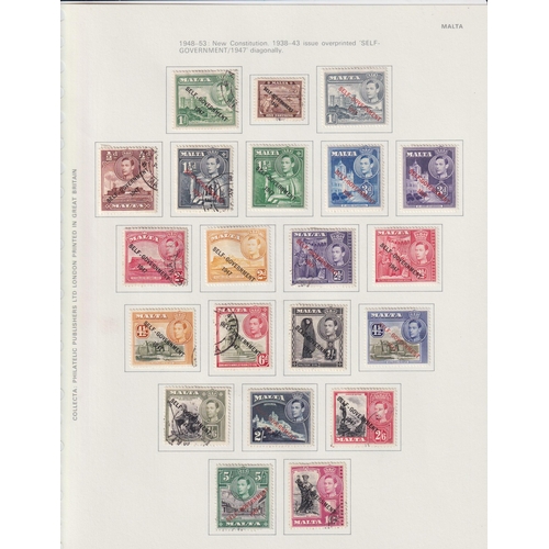 448 - A mint and used World stamp collection in x21 part filled/ remaindered albums, including various Bri... 