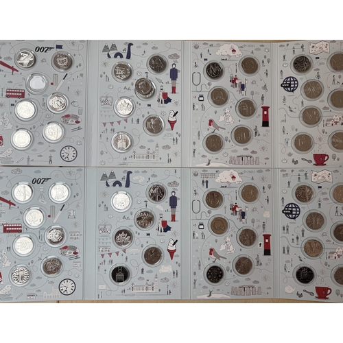 218 - UK A-Z complete sets for 2018 & 2019 in RM folders.