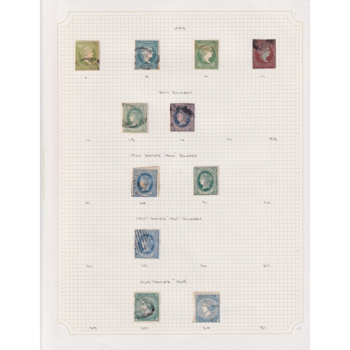 501 - A mint and used World stamp collection in x5 albums and loose plus old catalogues, all periods stren... 