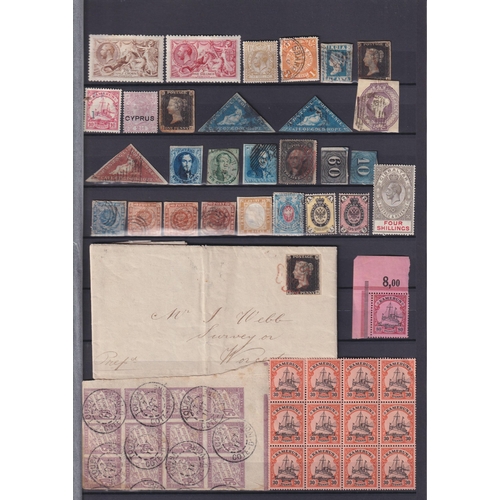 415 - A mint and used World stamp collection in x20 albums/ stock books and loose, all periods noted GB 18... 