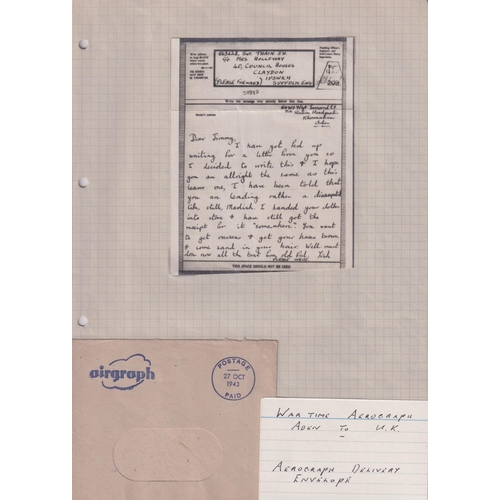 1020 - Collection of Air Letters and Stationery in 10 albums mostly mint (some used) with extensive GB and ... 