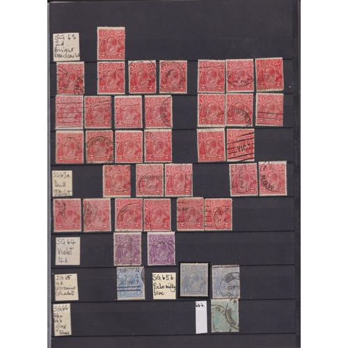 1154 - 1913/36 comprehensive used collection of the KGV ‘Heads’ with duplicated ranges (mostly lower values... 